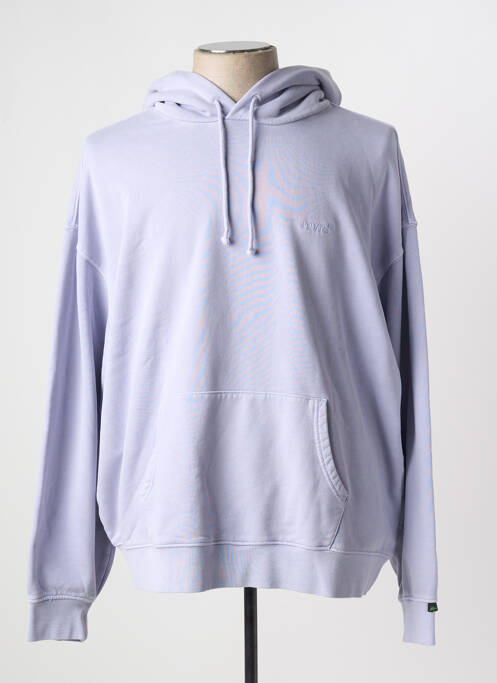 Sweat-shirt à capuche violet LEVIS pour homme