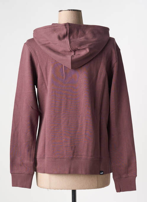 Sweat-shirt à capuche violet PUMA femme