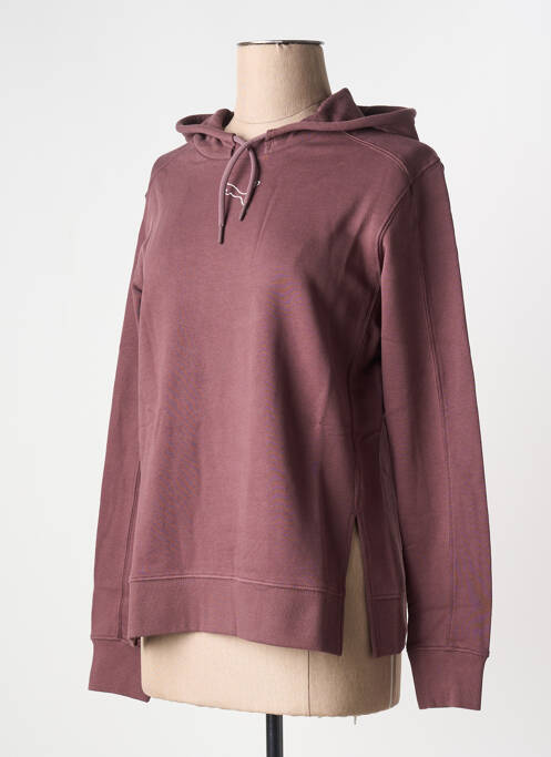 Sweat-shirt à capuche violet PUMA femme
