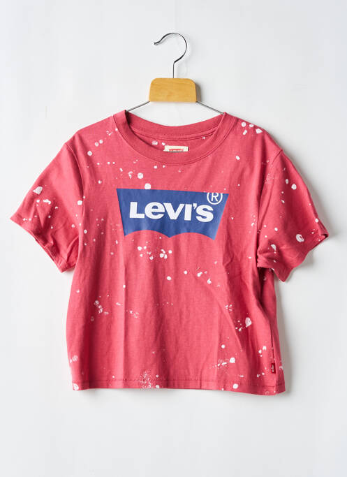 T-shirt rouge LEVIS pour fille