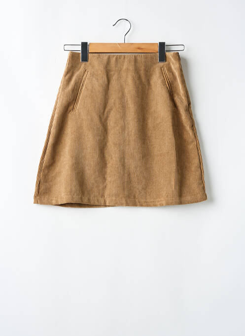 Mini-jupe marron VILA pour femme