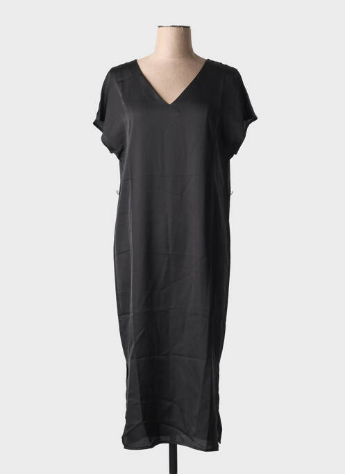 Robe mi-longue noir VILA pour femme