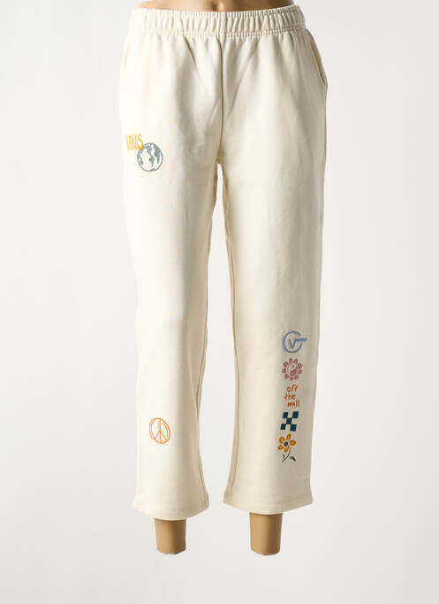 Jogging beige VANS pour femme