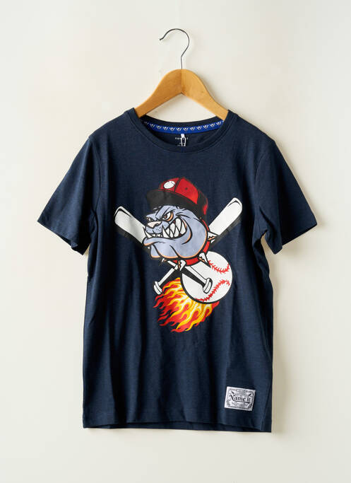 T-shirt bleu NAME IT pour garçon