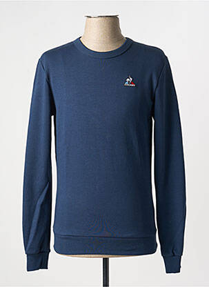 Sweat-shirt col rond bleu LE COQ SPORTIF homme