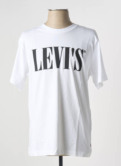 T-shirt blanc LEVIS pour homme