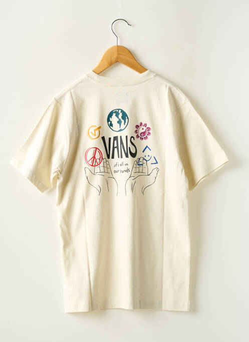 T-shirt blanc VANS garçon