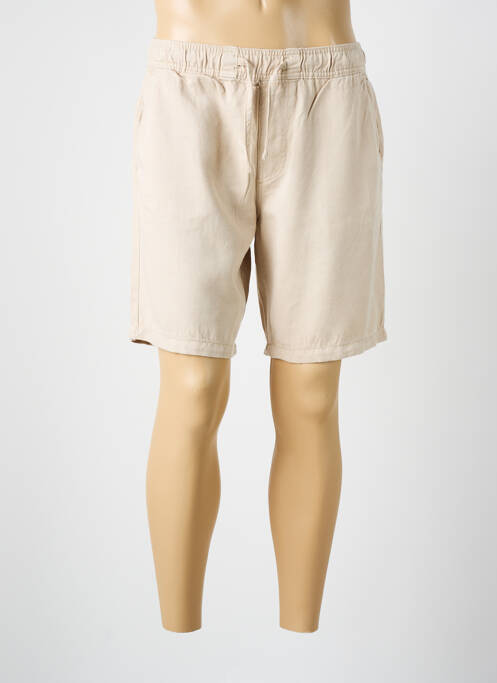 Short beige CASUAL FRIDAY pour homme