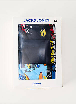 Boxer bleu JACK & JONES pour garçon