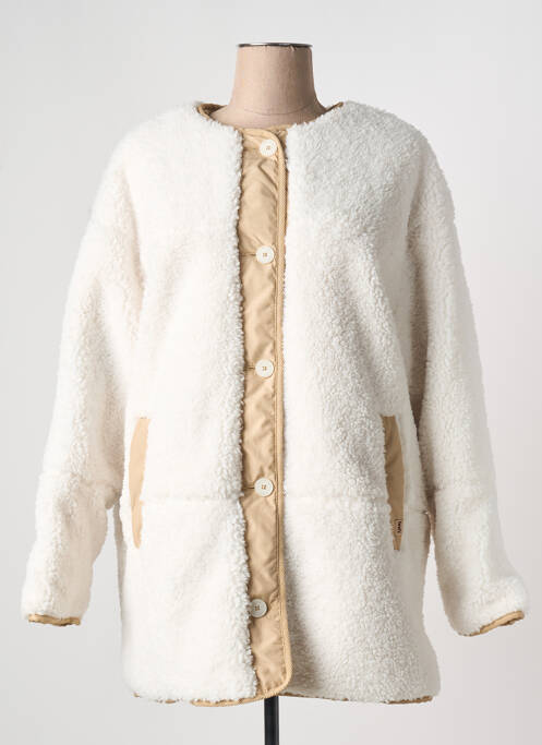Manteau court beige LEVIS pour femme