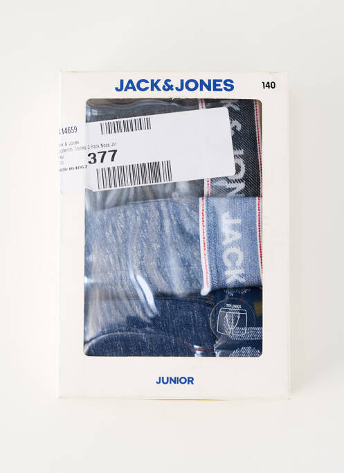 Boxer bleu JACK & JONES garçon