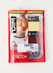 Boxer rouge DIM pour homme seconde vue