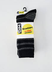 Chaussettes noir DIM pour homme seconde vue