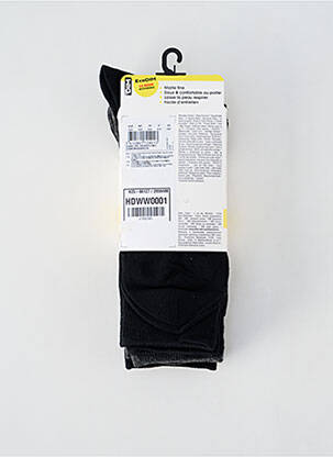 Chaussettes noir DIM homme