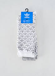Chaussettes blanc ADIDAS pour unisexe seconde vue