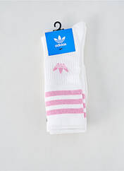 Chaussettes blanc ADIDAS pour femme seconde vue