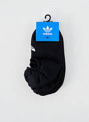 Chaussettes noir ADIDAS pour unisexe seconde vue