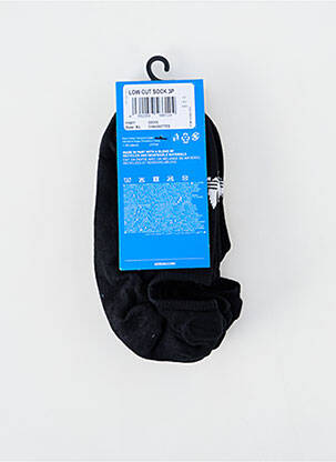 Chaussettes noir ADIDAS unisexe
