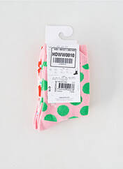 Chaussettes rose HAPPY SOCKS pour enfant seconde vue