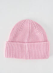 Bonnet rose MOSS COPENHAGEN pour femme seconde vue