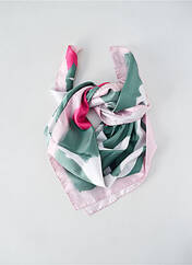 Foulard vert NATACHA BIRDS X SARENZA pour femme seconde vue