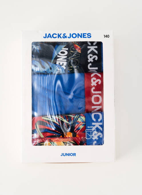 Boxer bleu JACK & JONES pour garçon