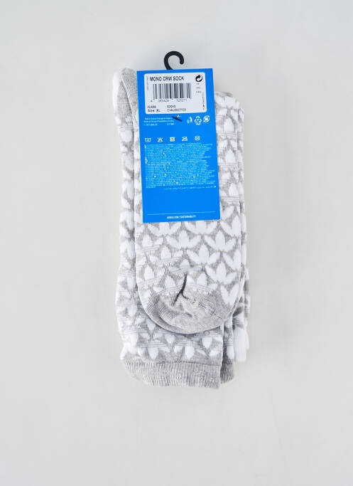 Chaussettes blanc ADIDAS pour unisexe