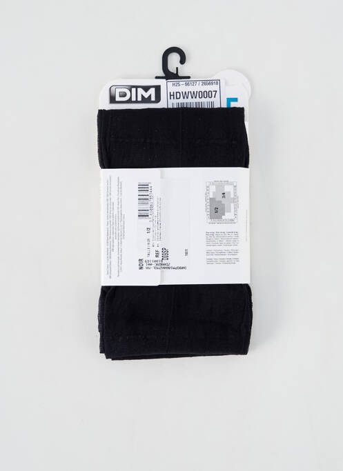 Collants noir DIM femme