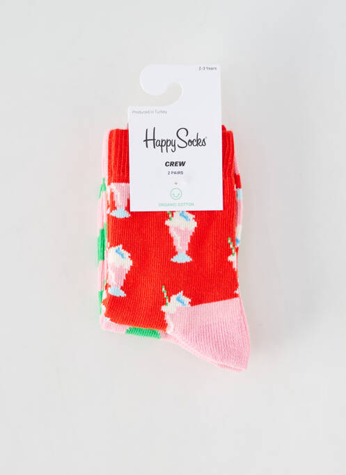 Chaussettes rose HAPPY SOCKS pour enfant