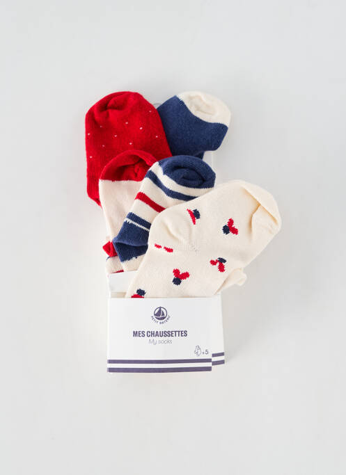 Chaussettes blanc PETIT BATEAU pour garçon
