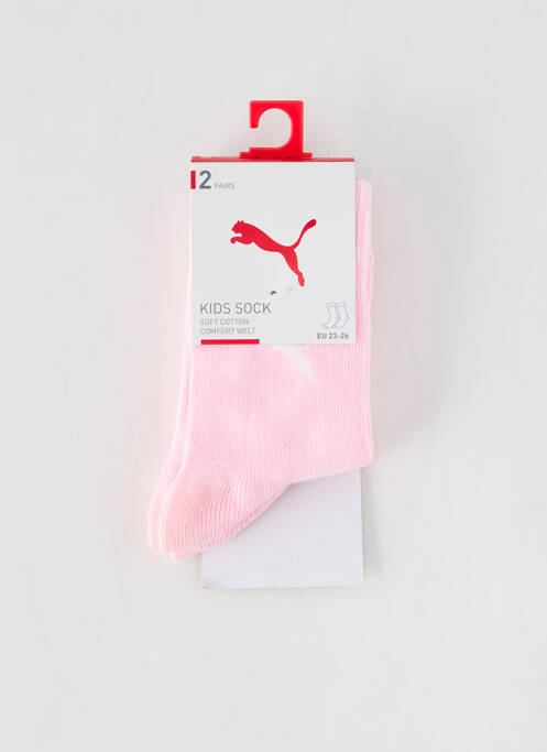 Chaussettes rose PUMA pour enfant