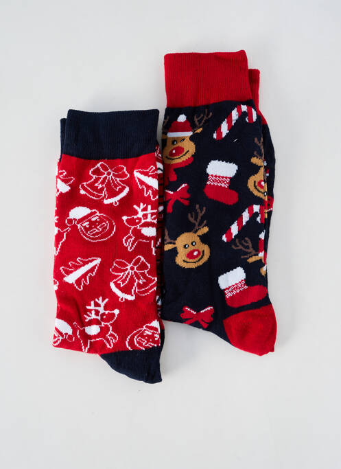Chaussettes rouge SARENZA homme