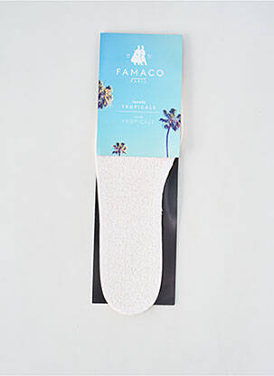 Semelles blanc FAMACO pour homme