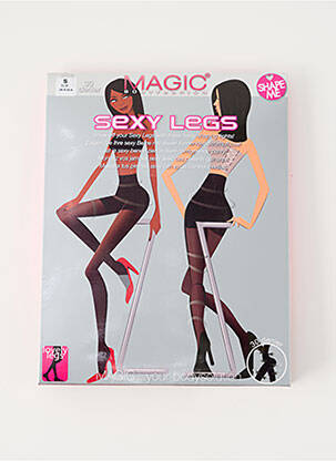 Collants noir MAGIC BODY FASHION femme