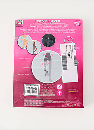 Collants noir MAGIC BODY FASHION femme