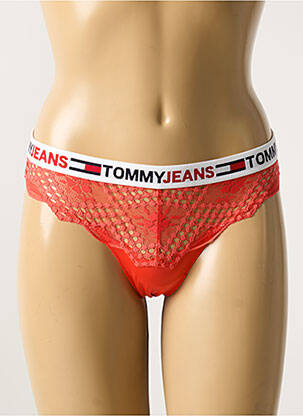 Culotte orange TOMMY HILFIGER femme