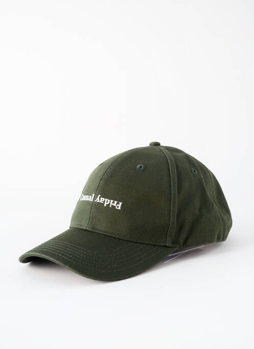 Casquette vert CASUAL FRIDAY pour unisexe