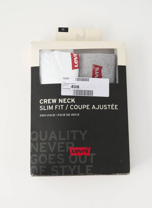 T-shirt blanc LEVIS pour homme
