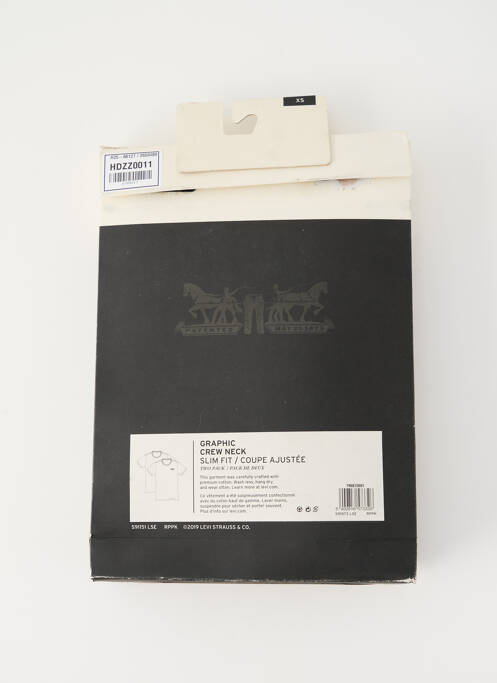 T-shirt blanc LEVIS homme