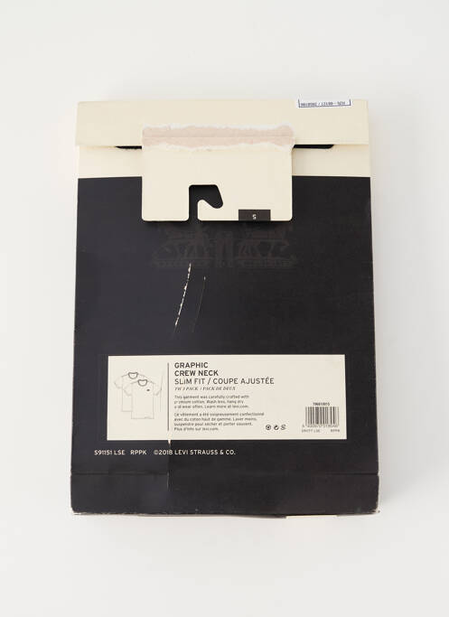 T-shirt blanc LEVIS homme