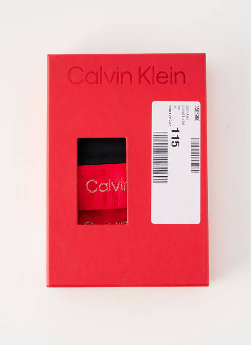 Ensemble lingerie noir CALVIN KLEIN pour femme