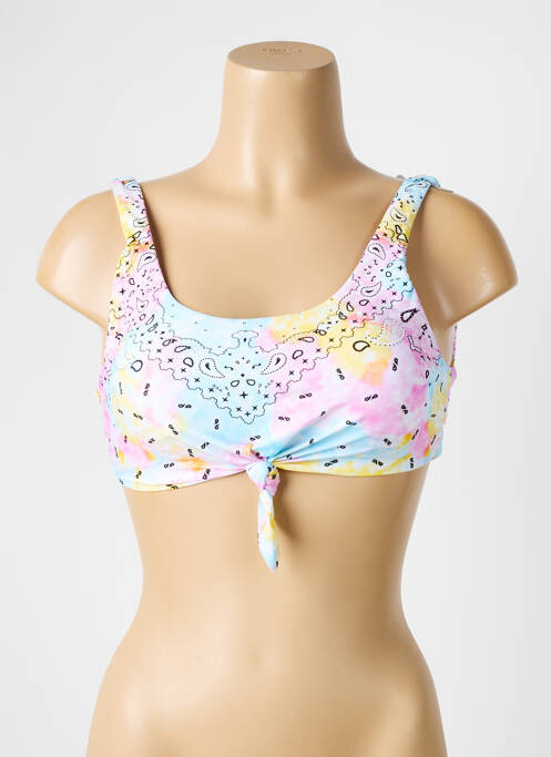 Haut de maillot de bain rose BANANA MOON pour femme