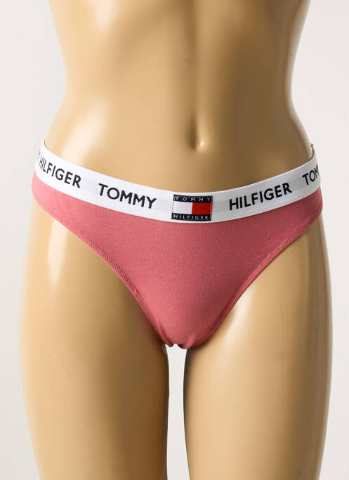 Culotte rose TOMMY HILFIGER pour femme