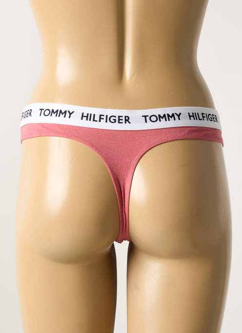 Culotte rose TOMMY HILFIGER femme