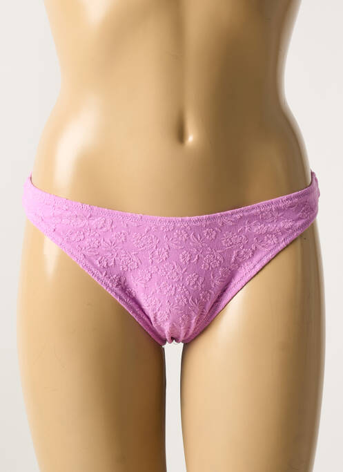Bas de maillot de bain violet BANANA MOON pour femme
