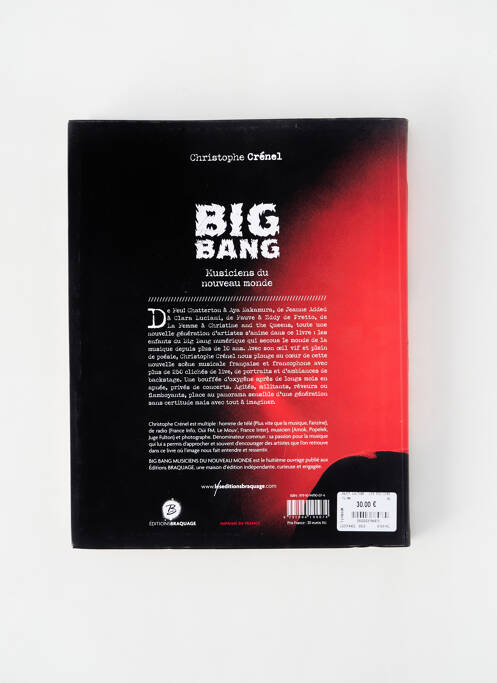 Accessoire divers rouge LES EDITIONS BRAQUAGE pour unisexe