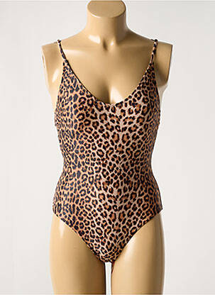 Maillot de bain 1 pièce noir PIECES femme