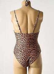 Maillot de bain 1 pièce noir PIECES pour femme seconde vue