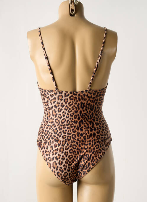 Maillot de bain 1 pièce noir PIECES femme