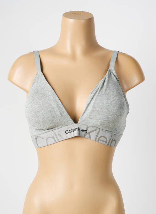 Soutien-gorge gris CALVIN KLEIN pour femme